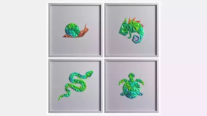 Paper ArtWork 11 3D model