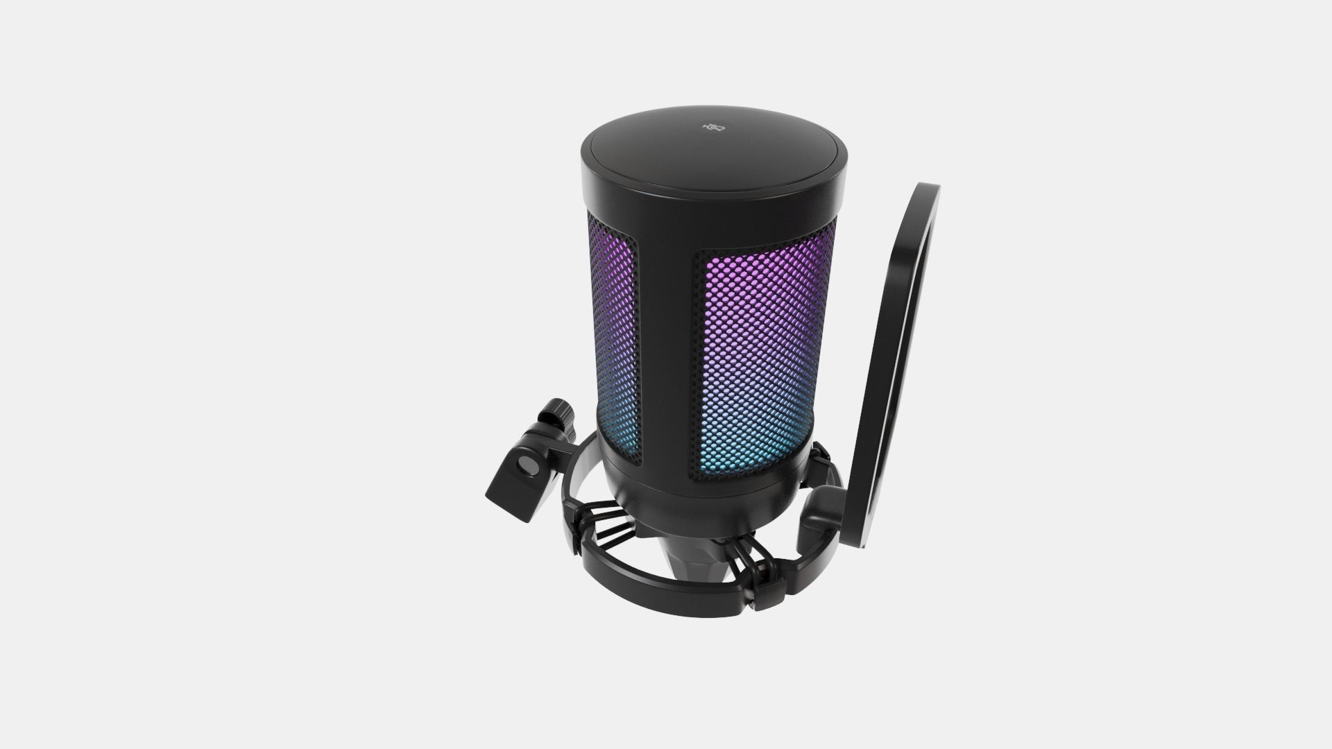 Fifine A6V Ampligame Black Microphone 3D model | CGTrader