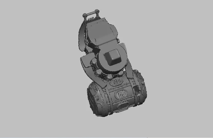 Big weapon 2 3D print model_0