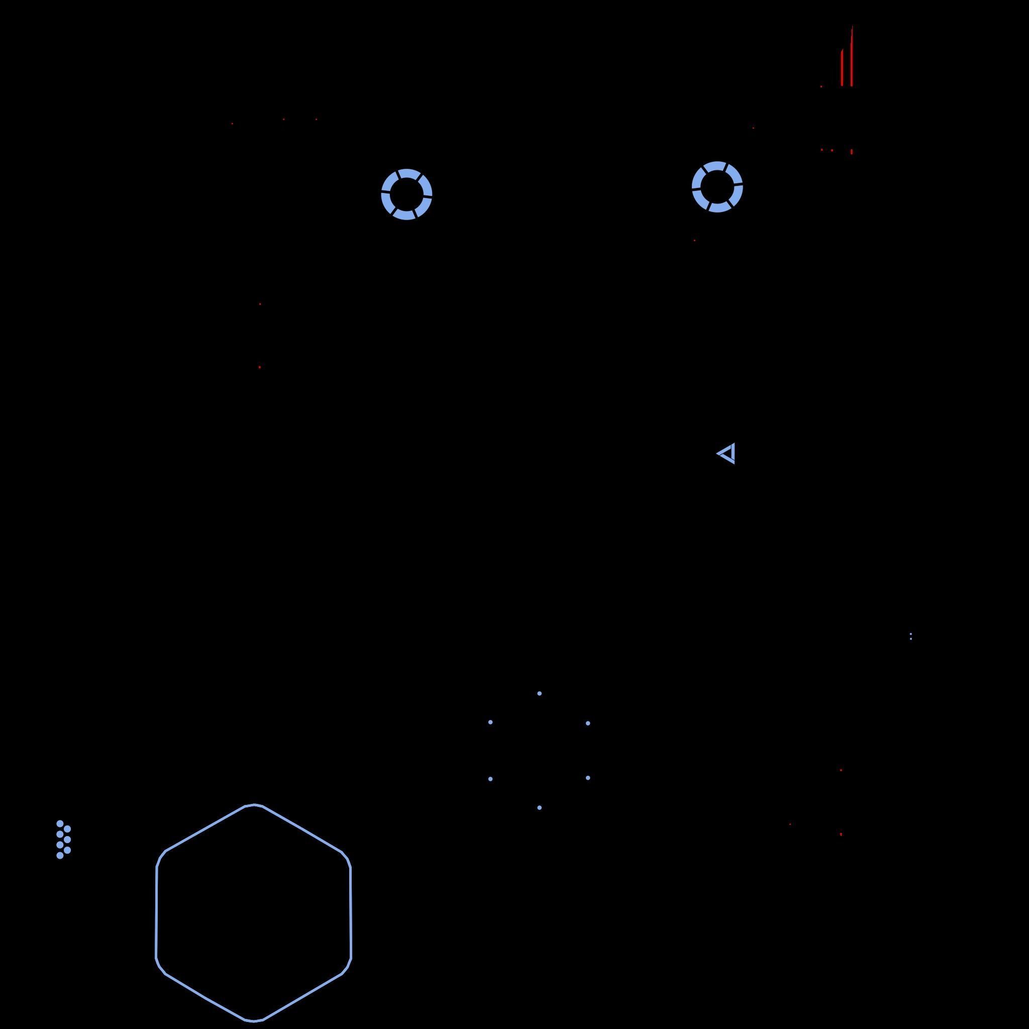 SciFi Facility A03 Blue - Sci Fi Exterior Design Low-poly 3D model_20