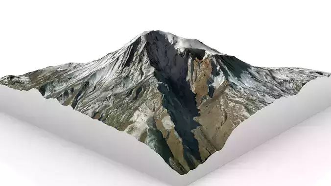Mount Ararat 3D model