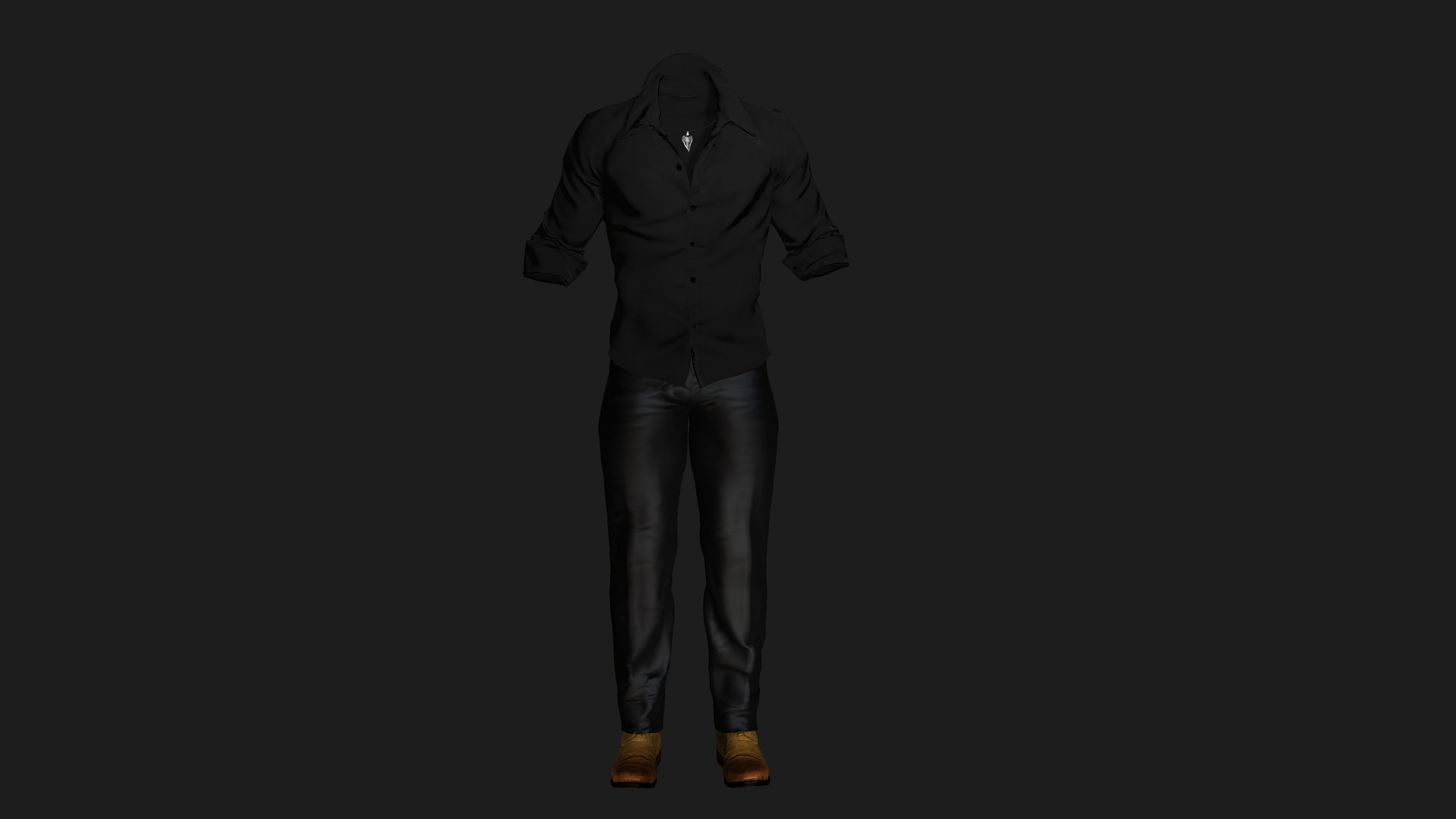 AAA 3D REALISTIC ASIAN MALE CHARACTER - BUSINESSMAN ASIAN Low-poly 3D model_15