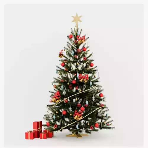Christmas tree 11 3D print model