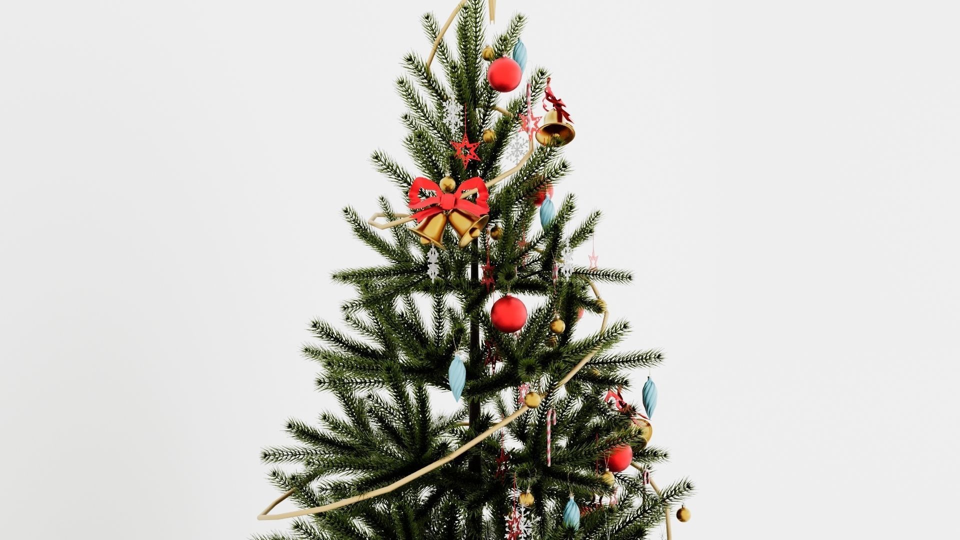Christmas tree 11 3D print model_3