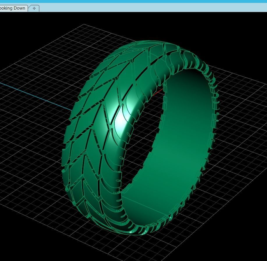 Tire Rings All Sizes Collection 3D print model_7