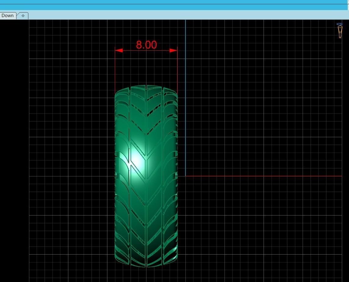 Tire Rings All Sizes Collection 3D print model_5