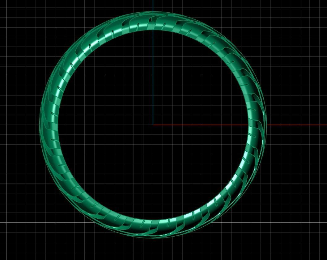 Tire Rings All Sizes Collection 3D print model_6