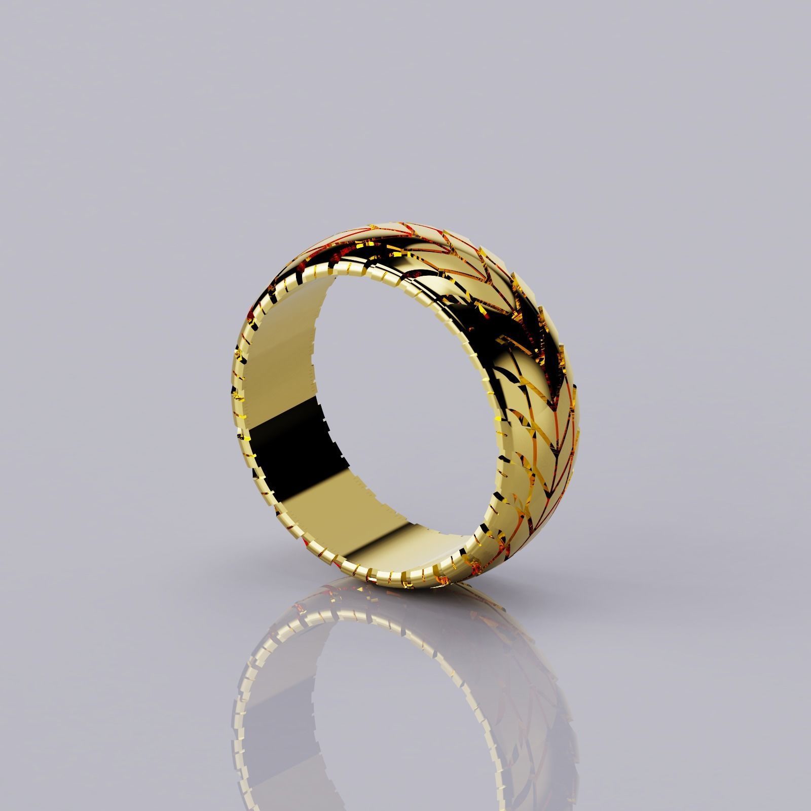 Tire Rings All Sizes Collection 3D print model_2