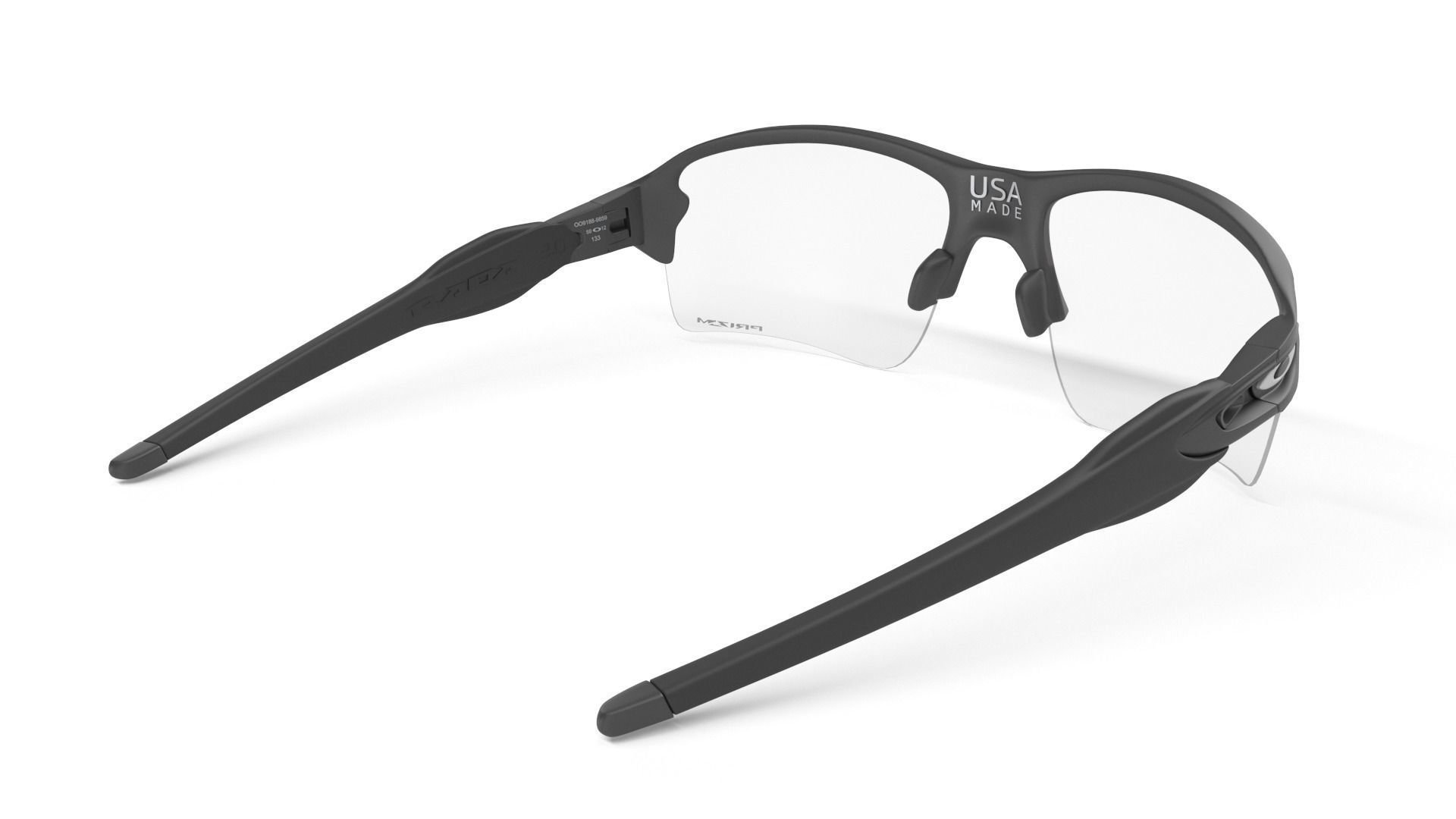 Oakley Flak 2 XL Clear to Black Photochromic Lenses Sunglass 3D model_7