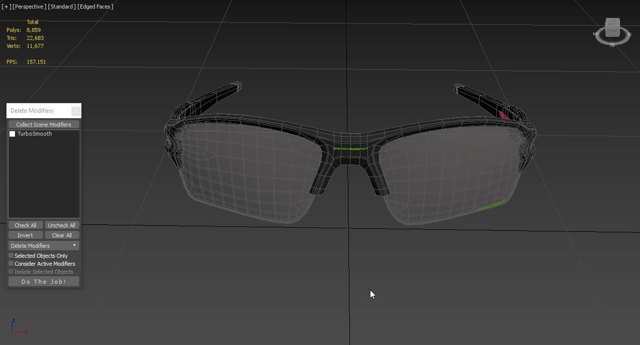 Oakley Flak 2 XL Clear to Black Photochromic Lenses Sunglass 3D model_5