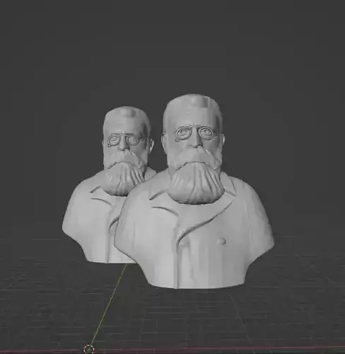 Auguste Rodin 3D print model