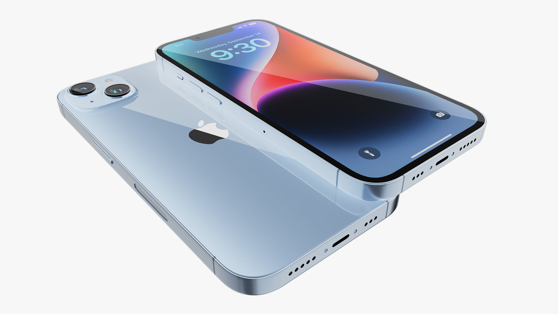 iPhone 14 Plus Collection 3D model_5
