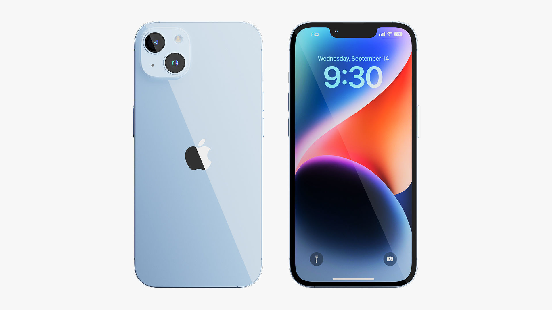 iPhone 14 Plus Collection 3D model_2