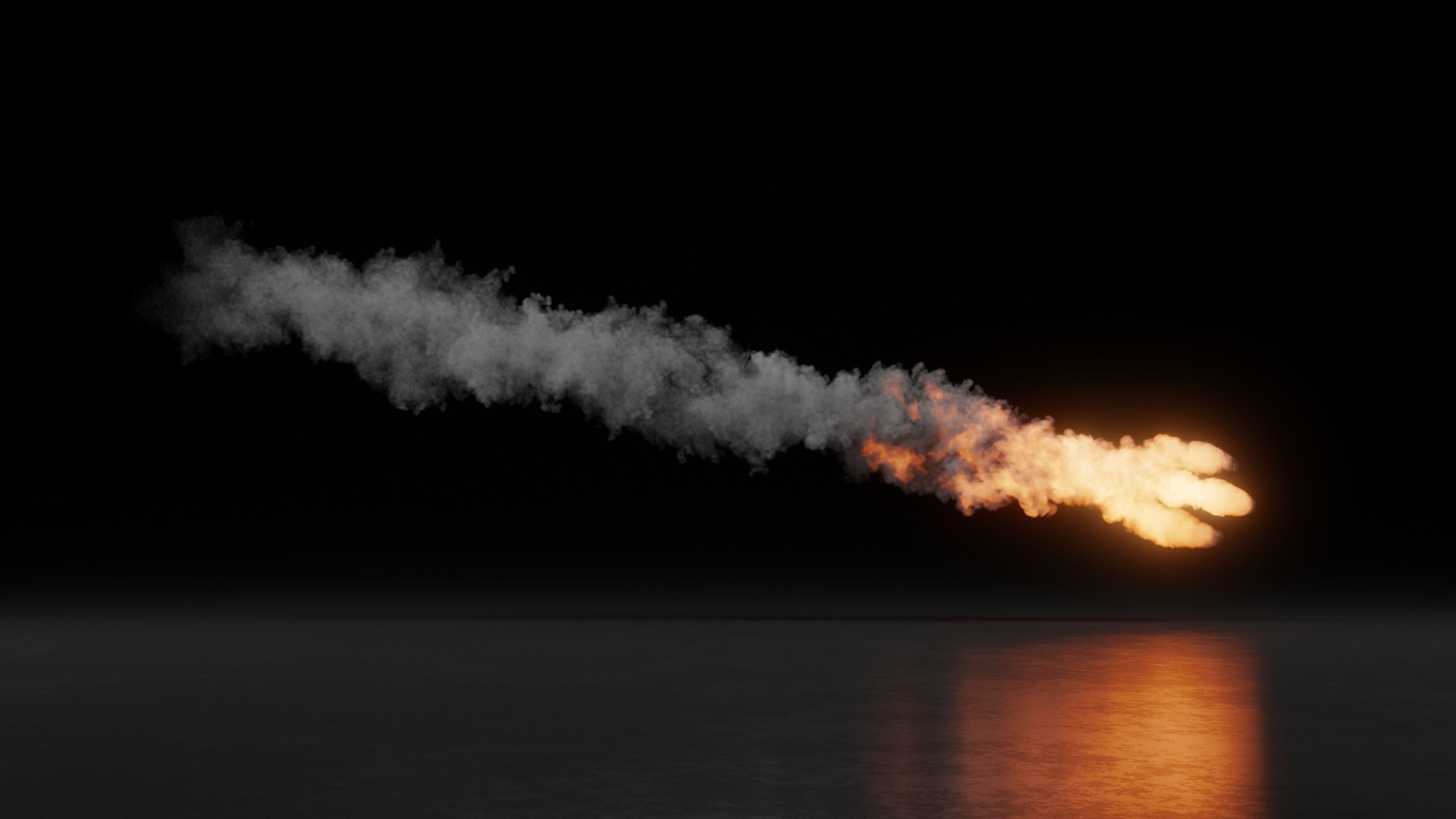 High Resolution 3D Meteorite Animations 3D model_2