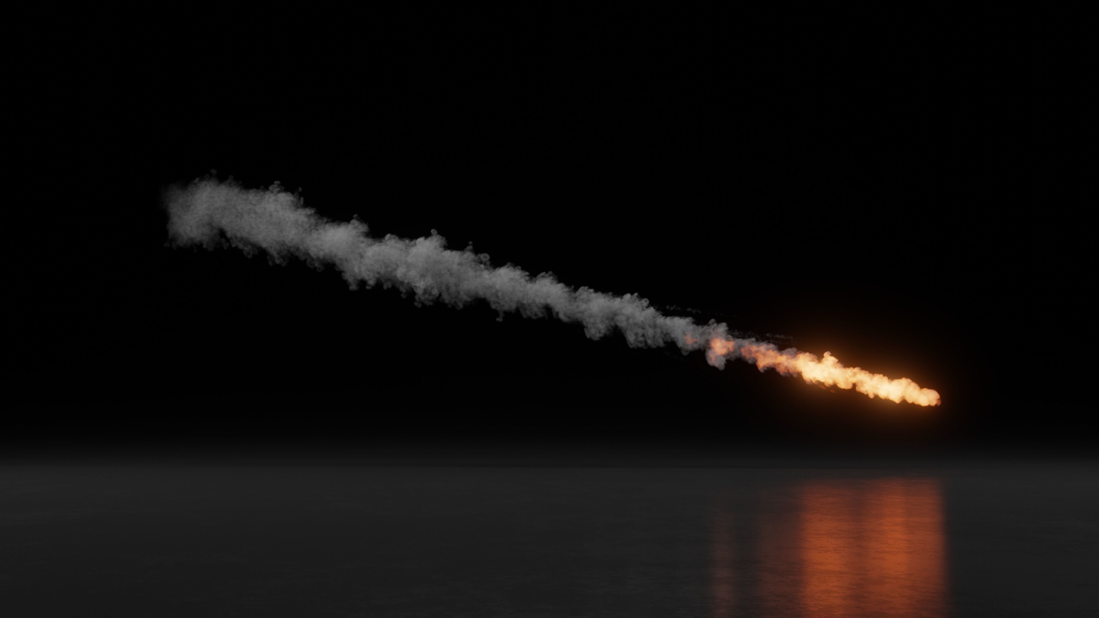 High Resolution 3D Meteorite Animations 3D model_3
