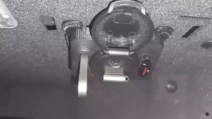 Mounting for USB-AUX Port in Citroen C5 X7 Free 3D print model