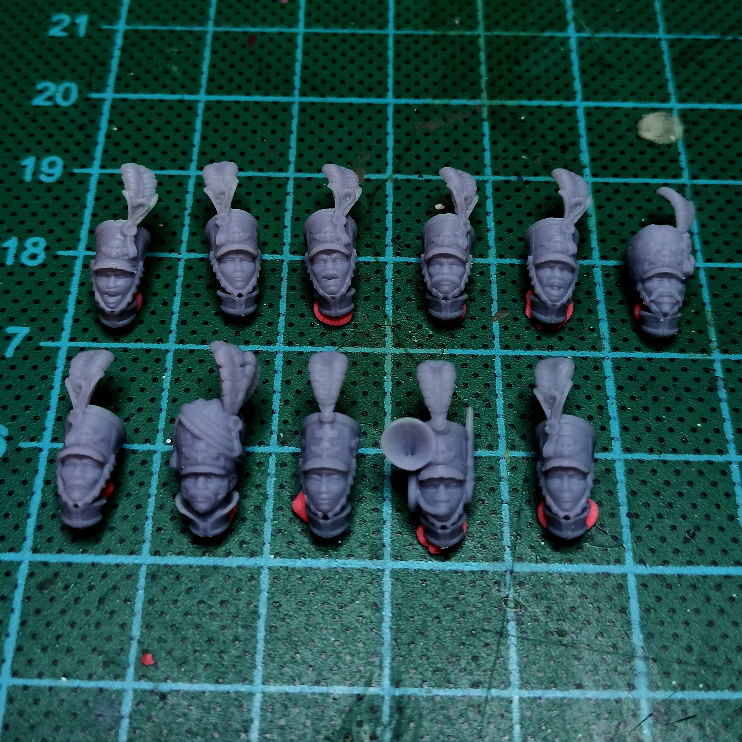 Prussian Guard head-swaps 3D print model_2