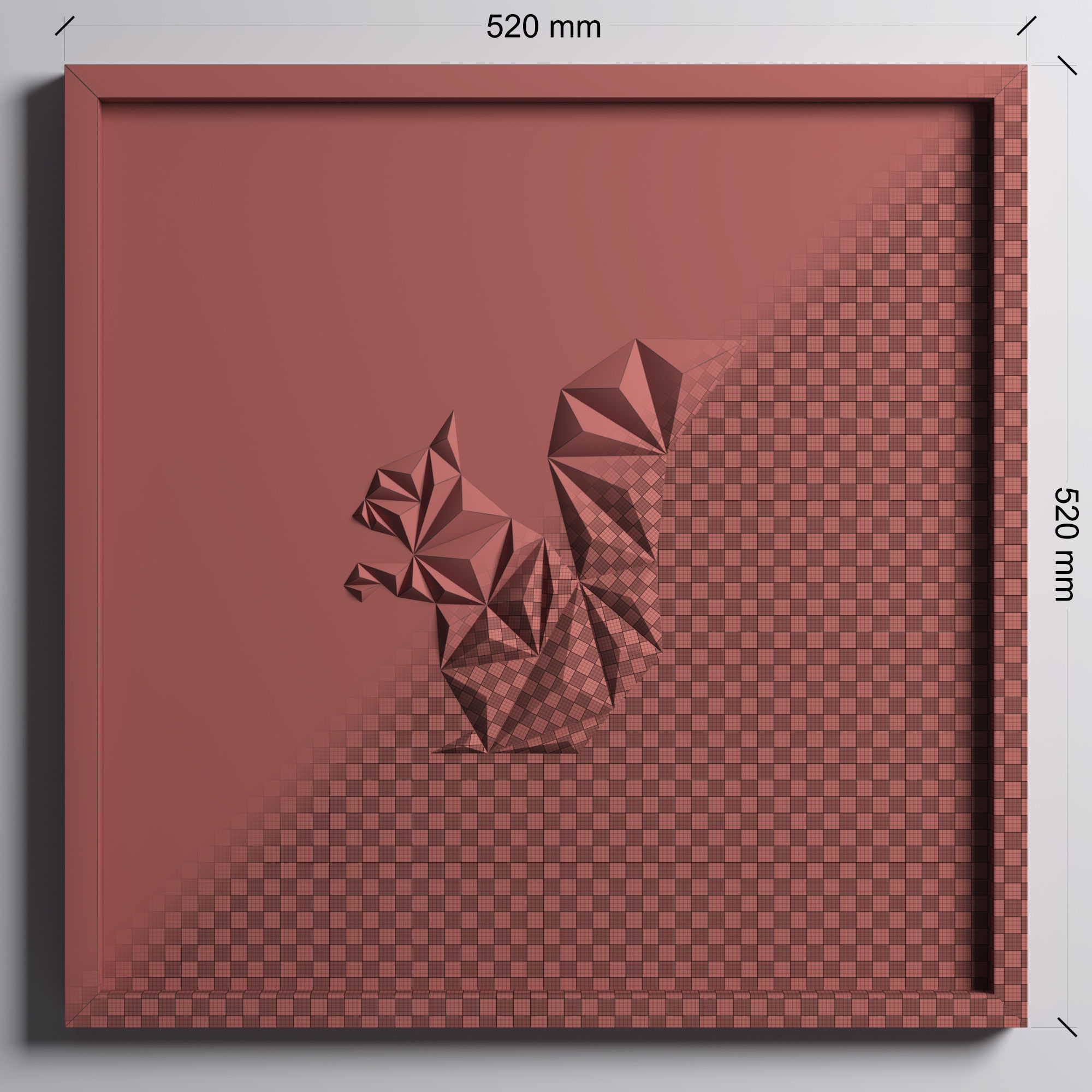 Paper ArtWork 12 3D model_8