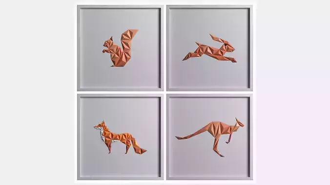 Paper ArtWork 12 3D model