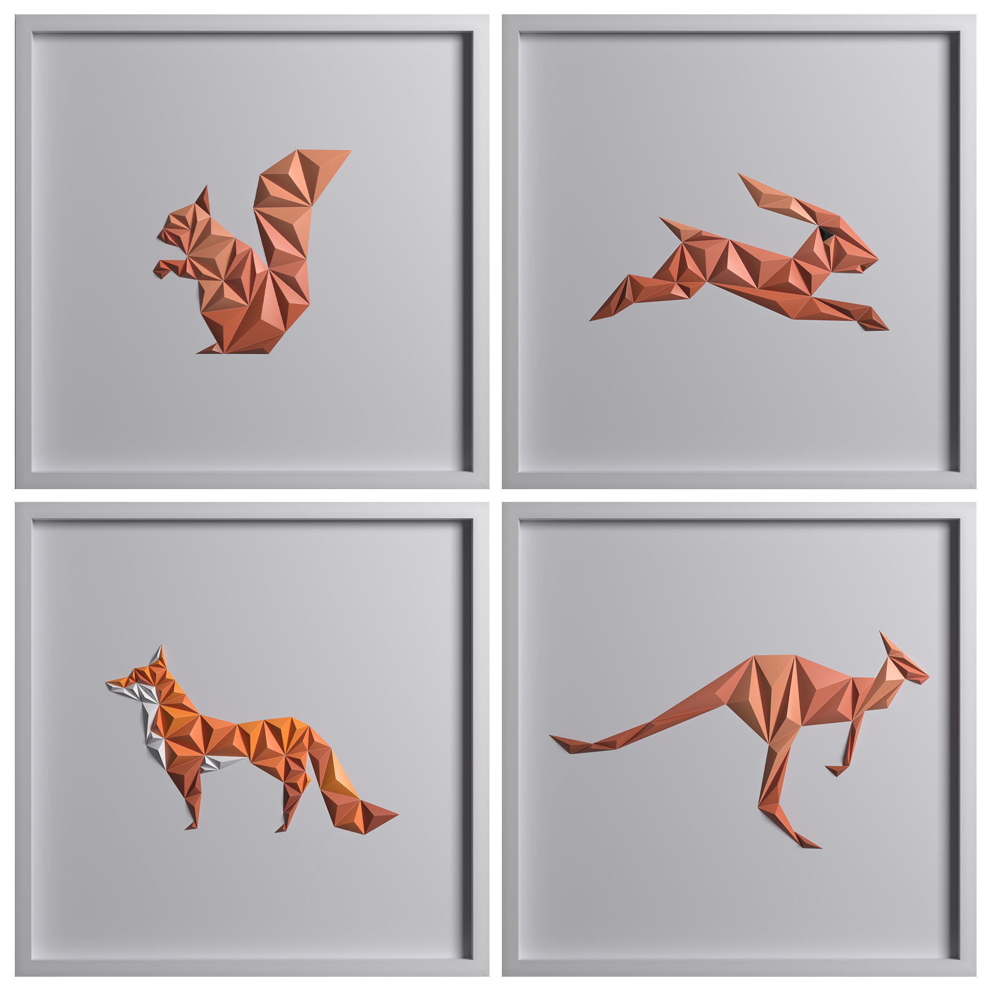 Paper ArtWork 12 3D model_9