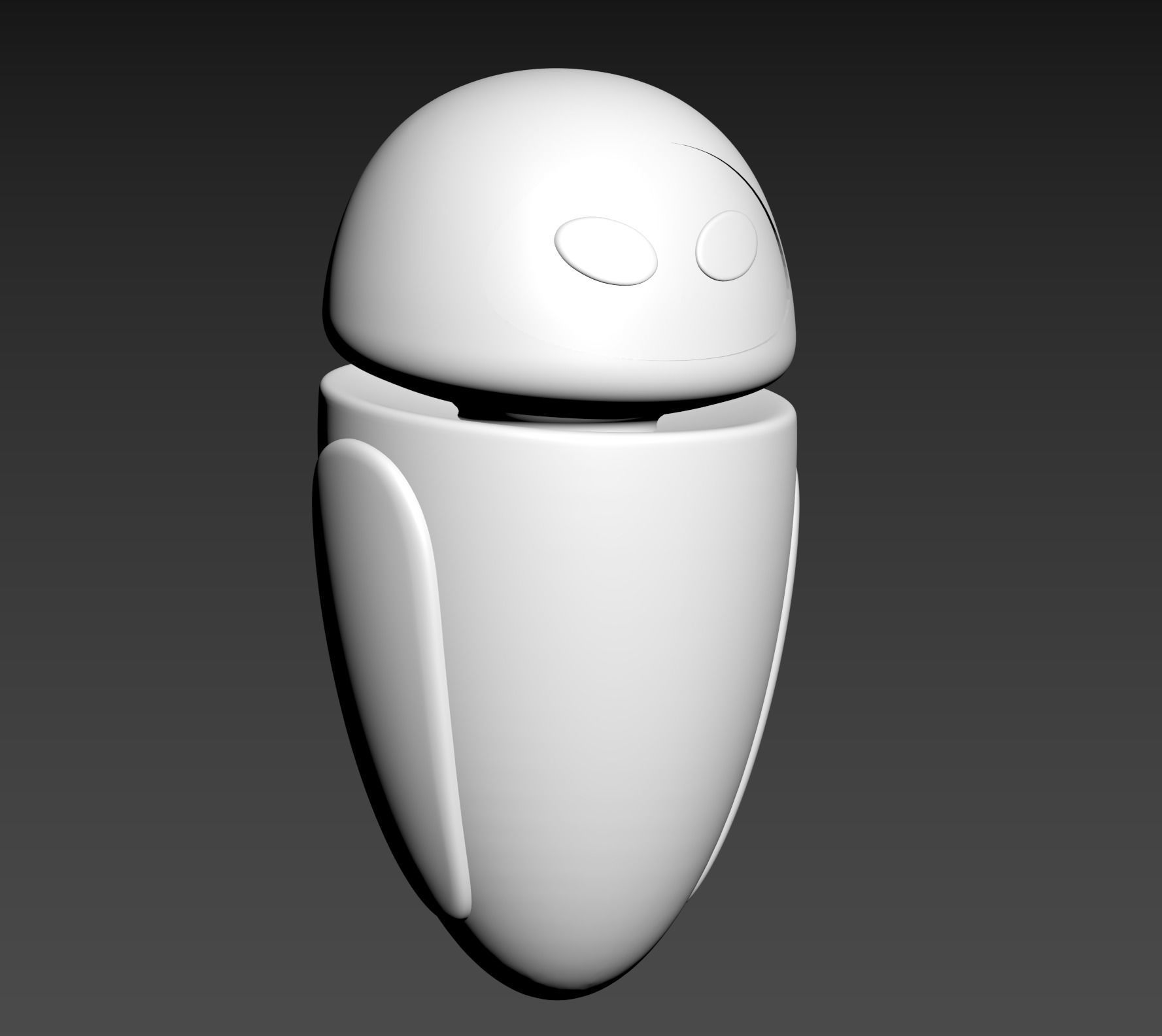 Wall-E Eve 3d Print Free 3D print model_1