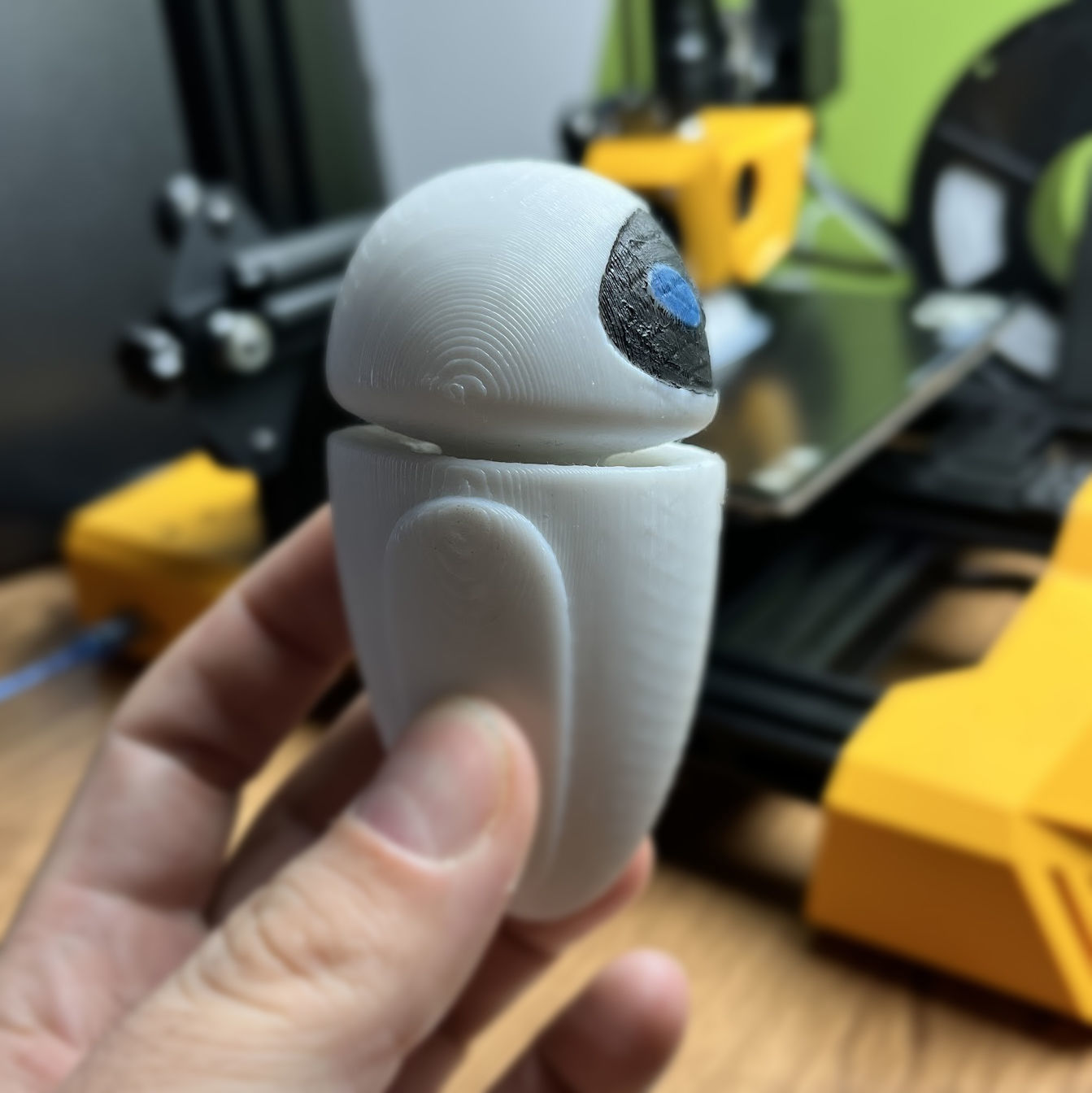 Wall-E Eve 3d Print Free 3D print model_5