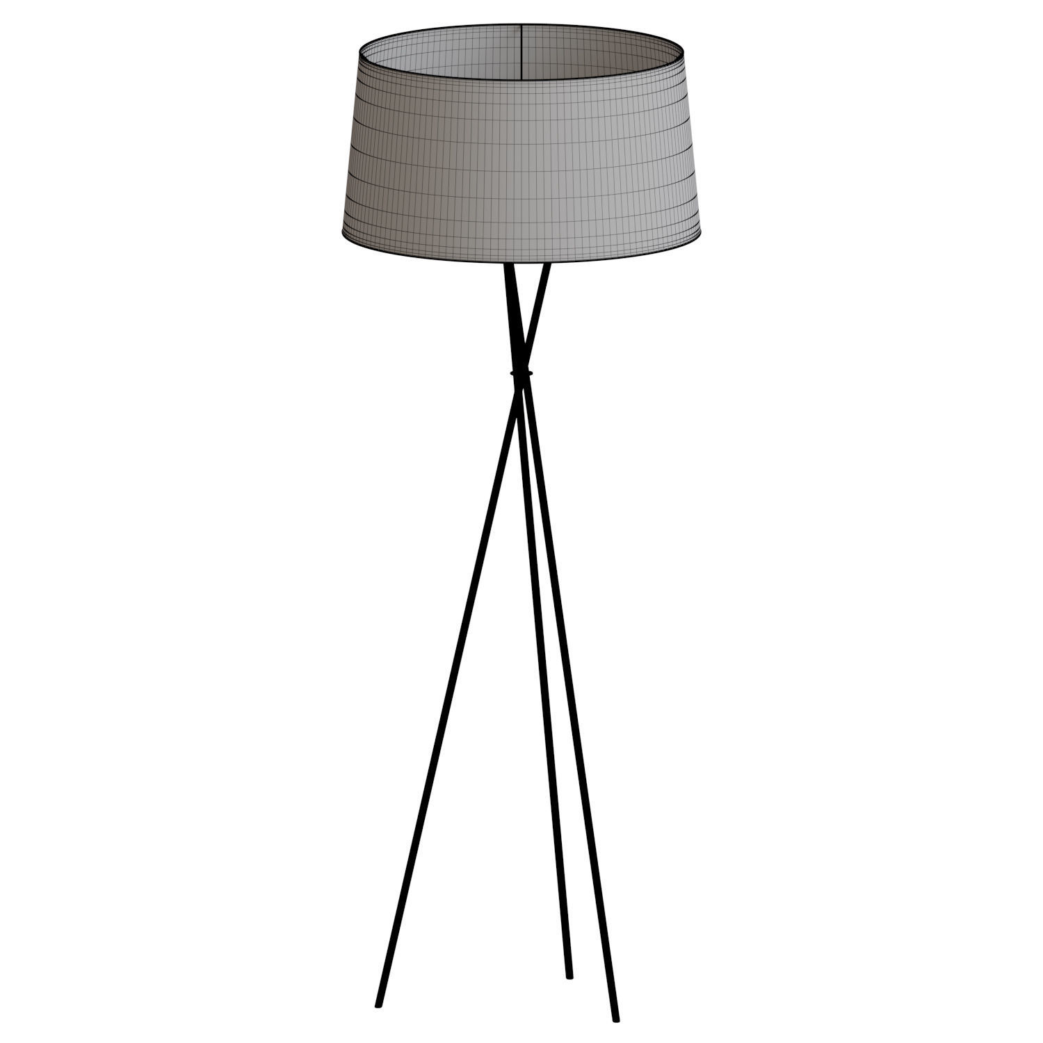 Tripode G5 Floor Lamp 3D model_4