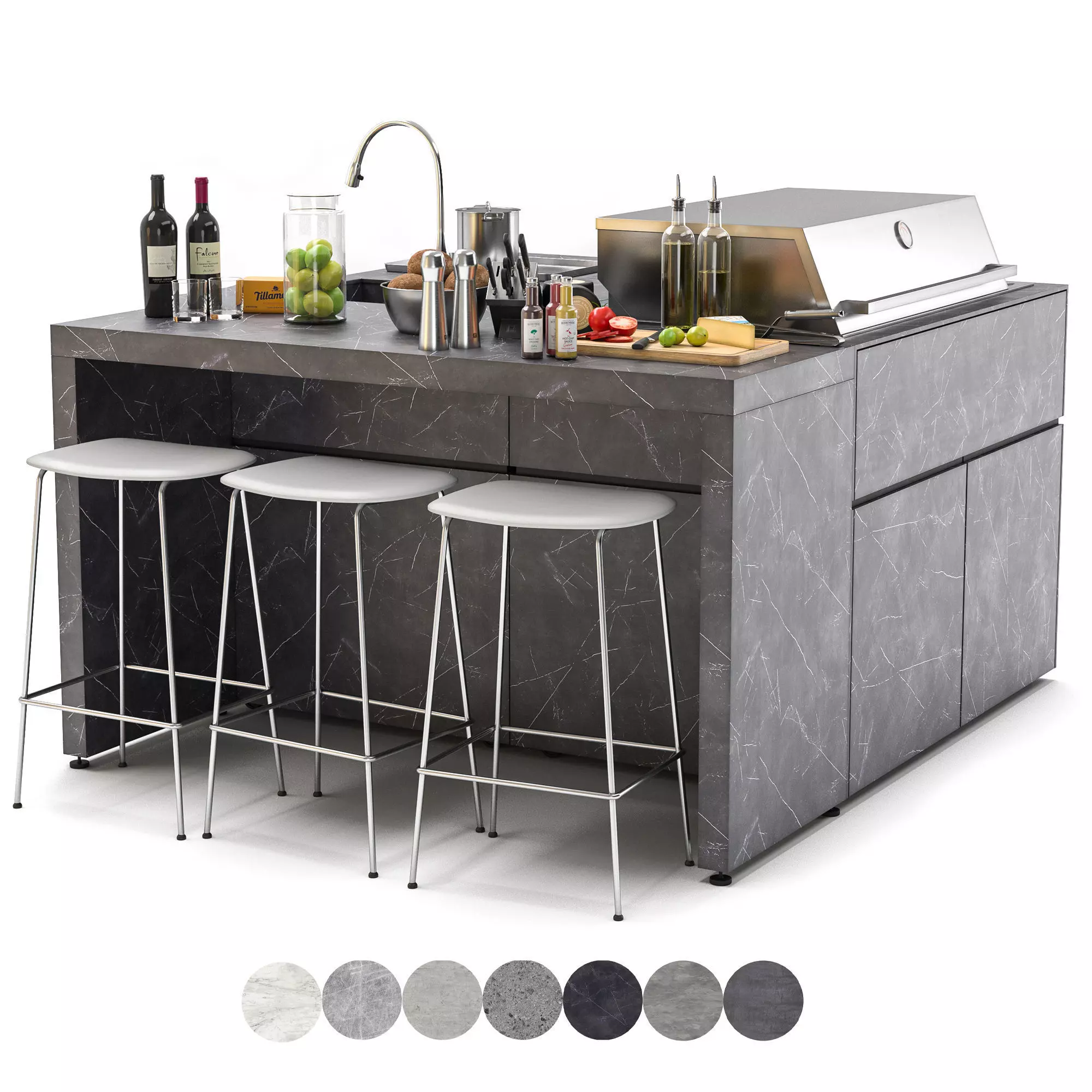 bbqube x barbecue 3D model