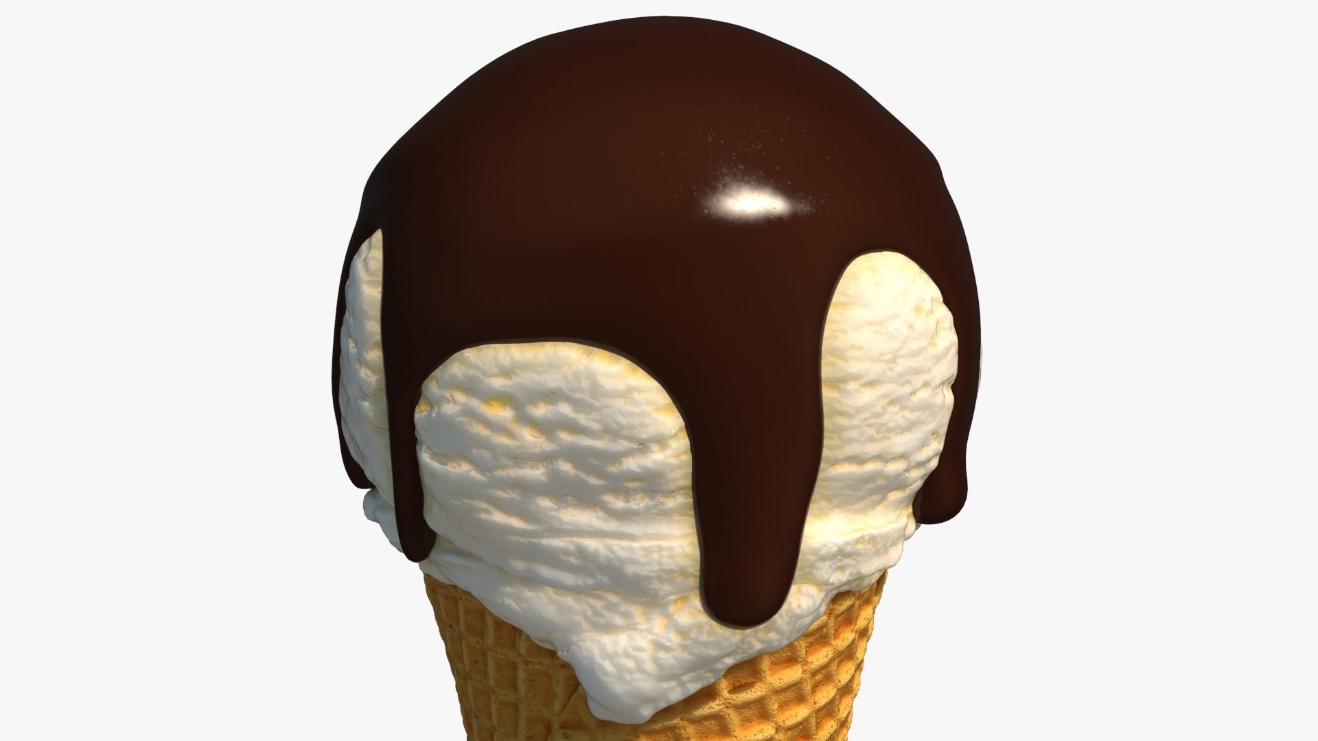 Ice Cream Cone With Toppings Collection _24