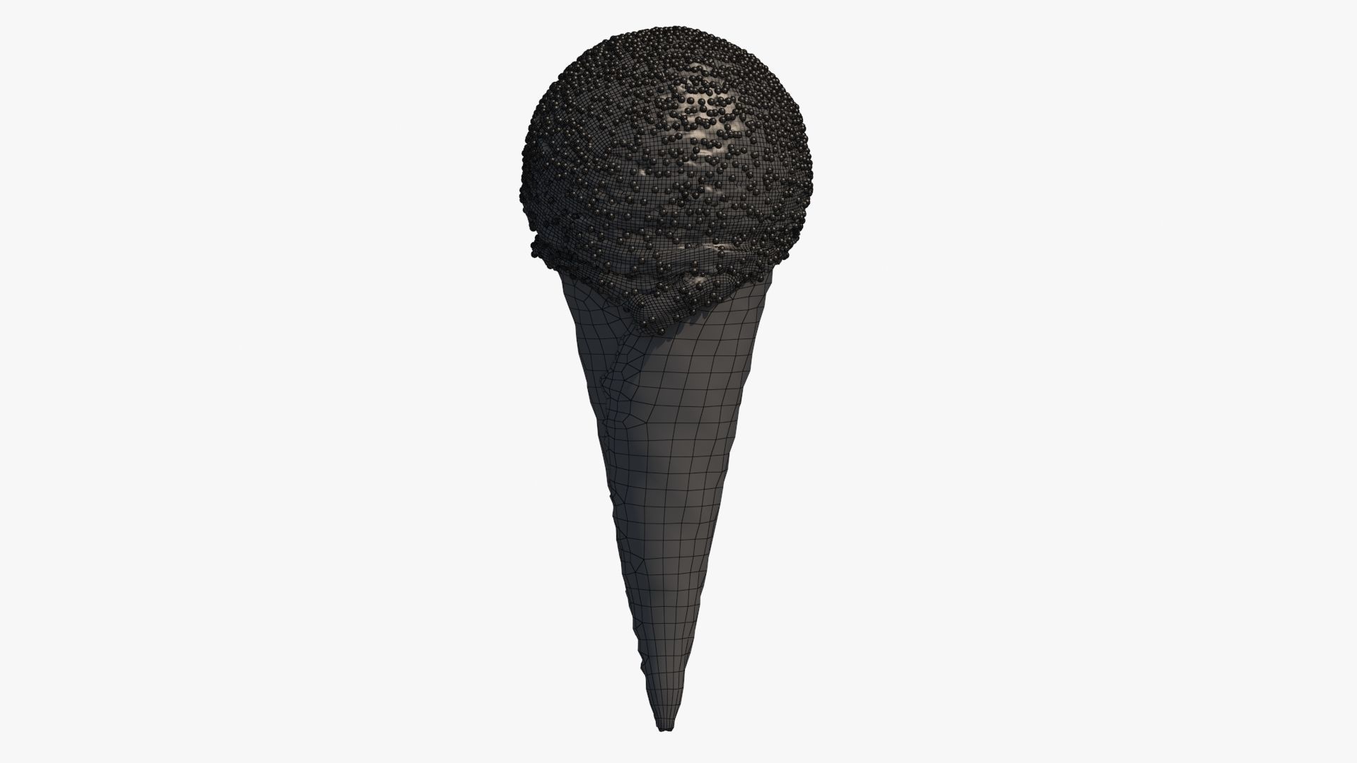 Ice Cream Cone With Toppings Collection _28