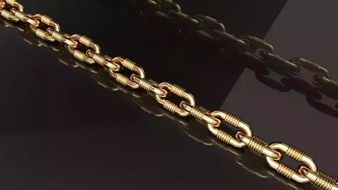 Hermes Chainlink Necklace and Bracelet