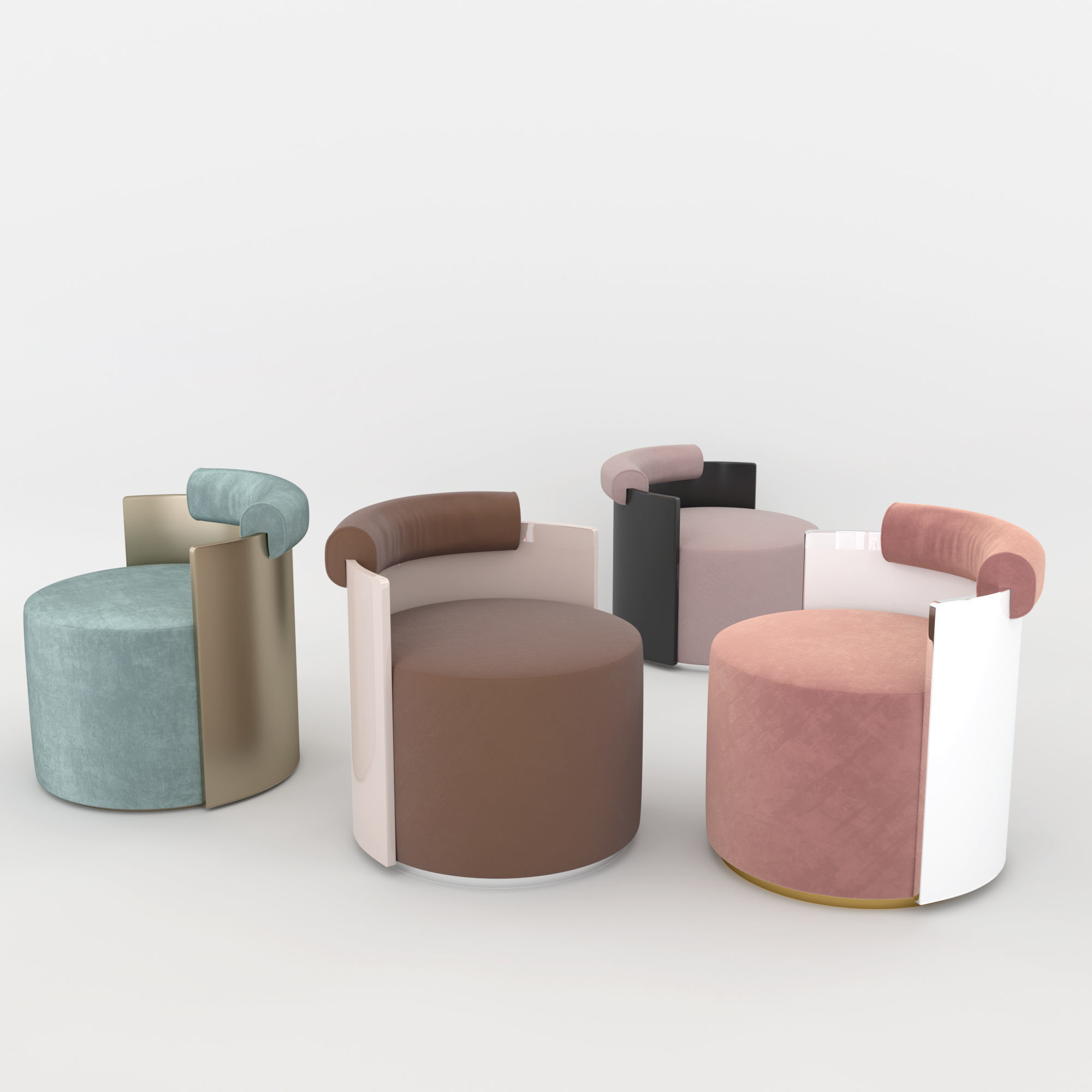 soft furniture 3D model_1