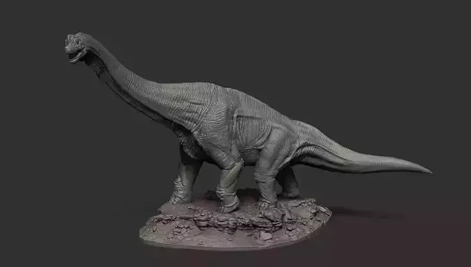 Brachiosaurus  3D print ready 3D print model