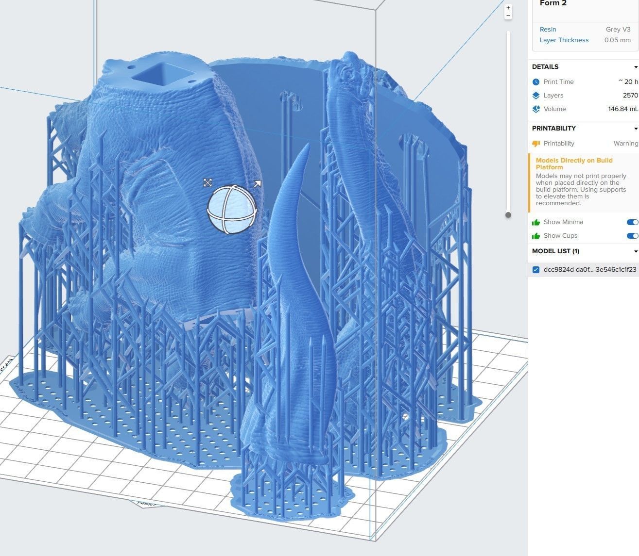 Brachiosaurus 3D print ready 3D print model_7