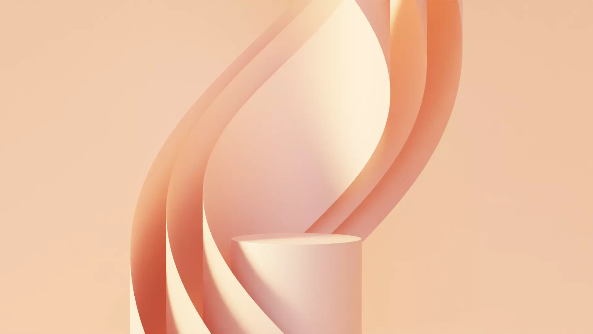 Display Podium Low-poly 3D model_0