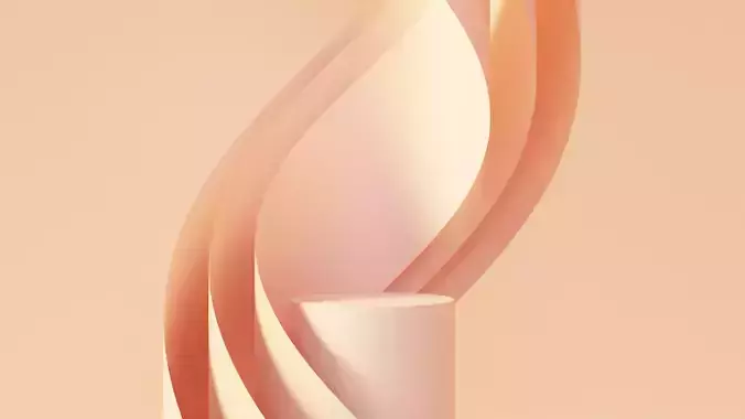 Display Podium Low-poly 3D model