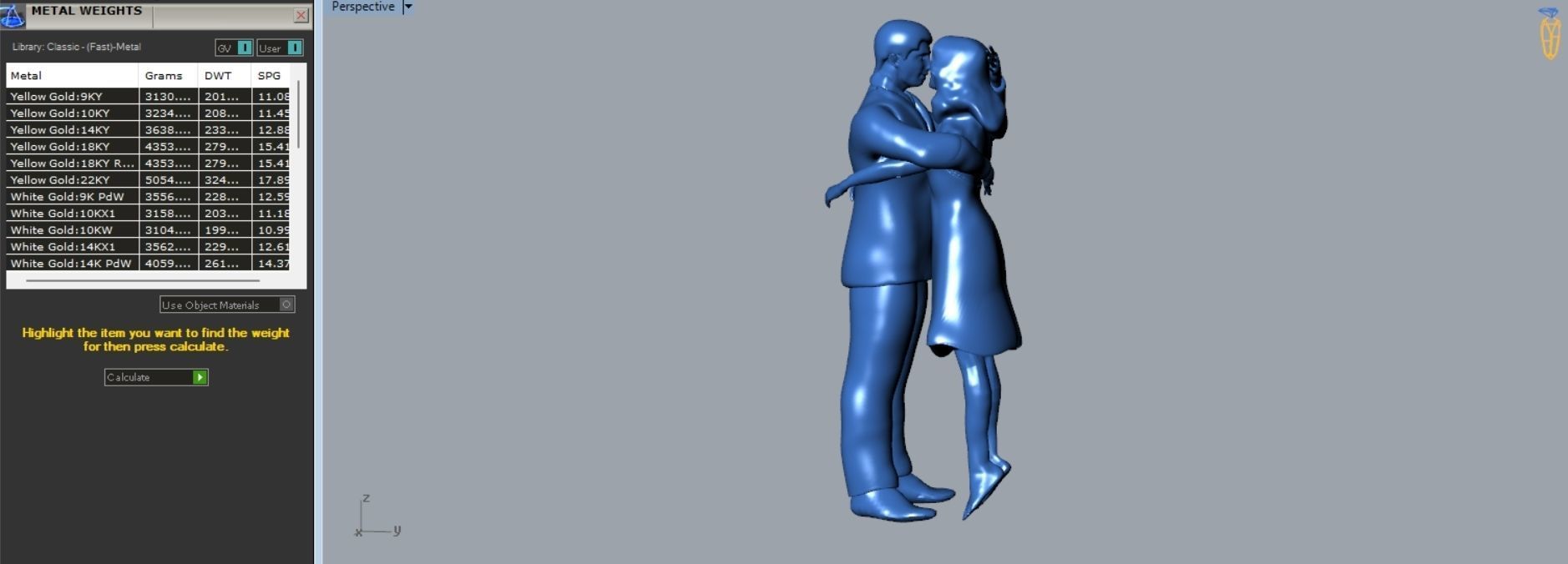 Creative CR 11 Man and Woman 3D print model_4