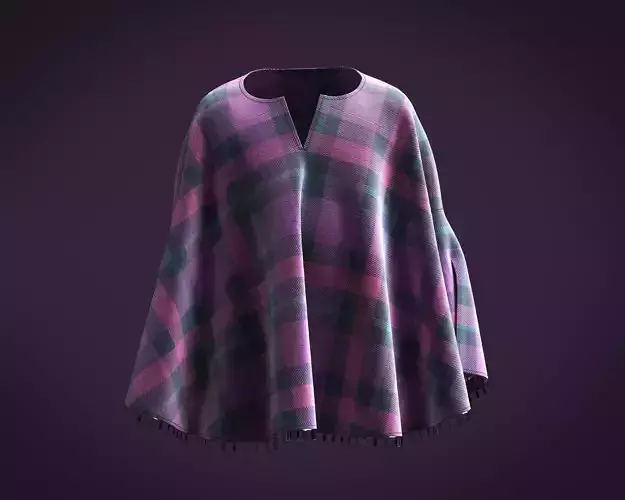 Kidswear-Blanket Poncho