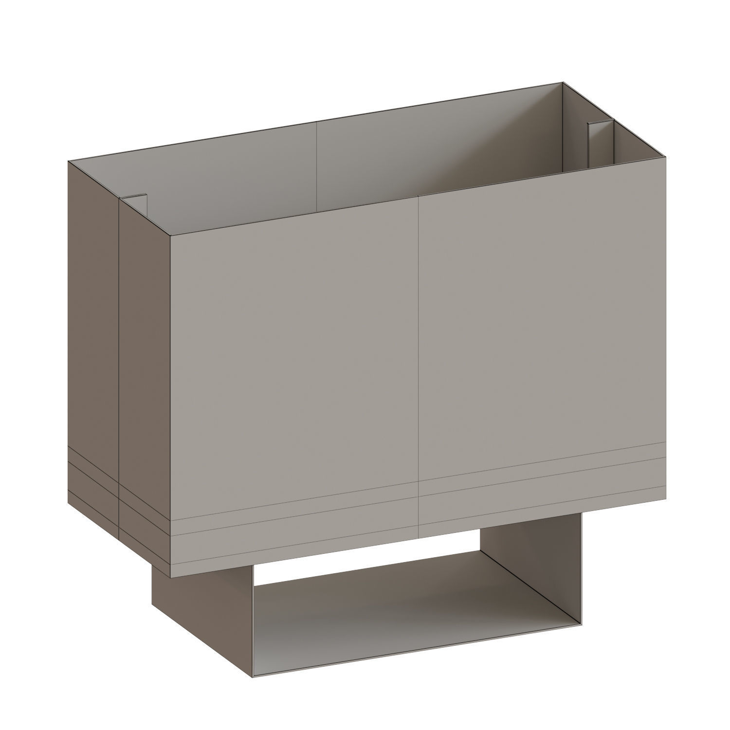 Seam One Table Light 3D model_4