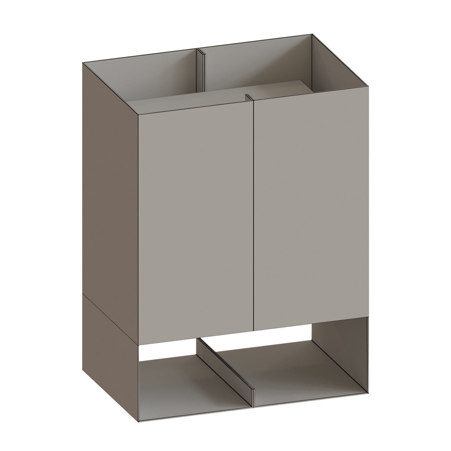 Seam Two Table Light 3D model_4