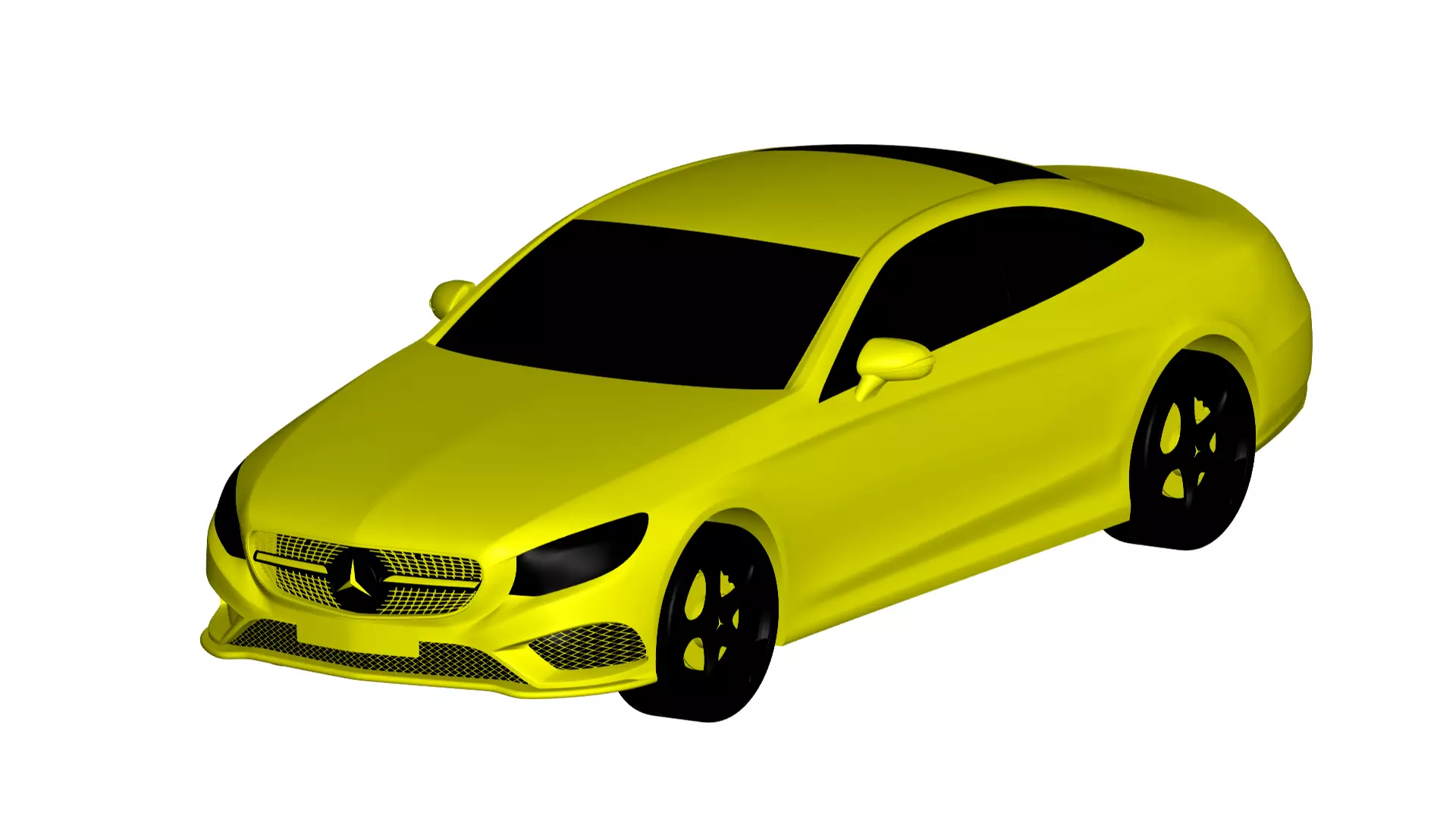 mercedes benz s-class 2016 3D model
