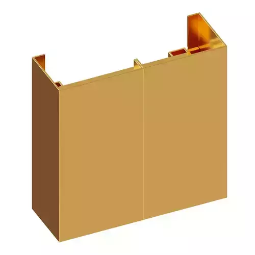 Seam Three Wall Light 3D model