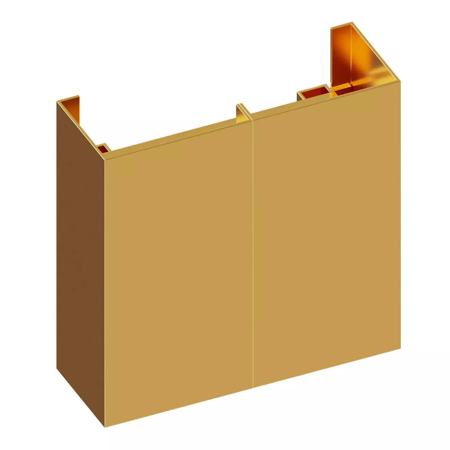 Seam Three Wall Light 3D model_0