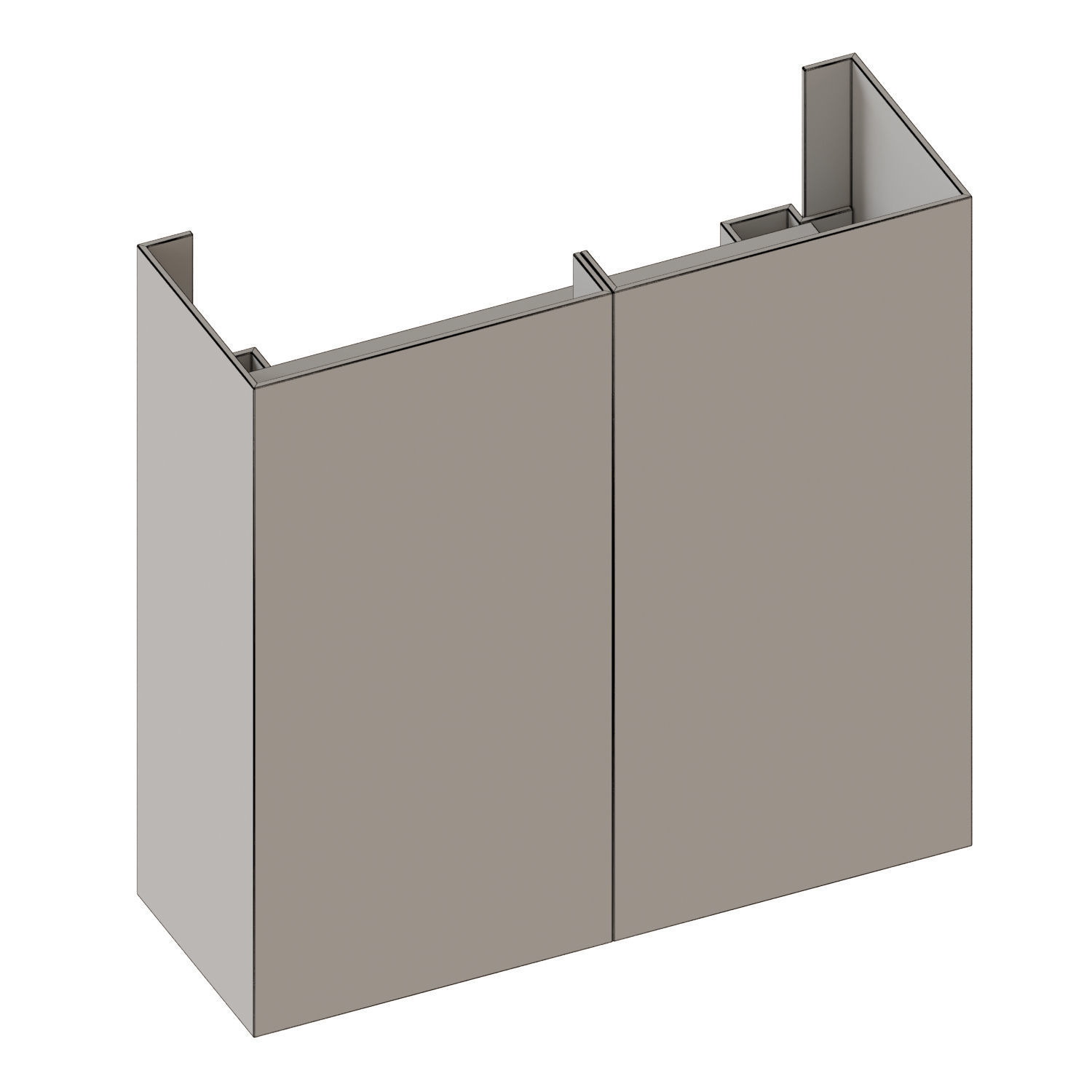 Seam Three Wall Light 3D model_4