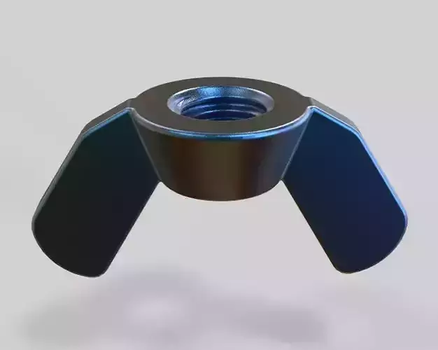 M5 Wing Nuts 3D print model