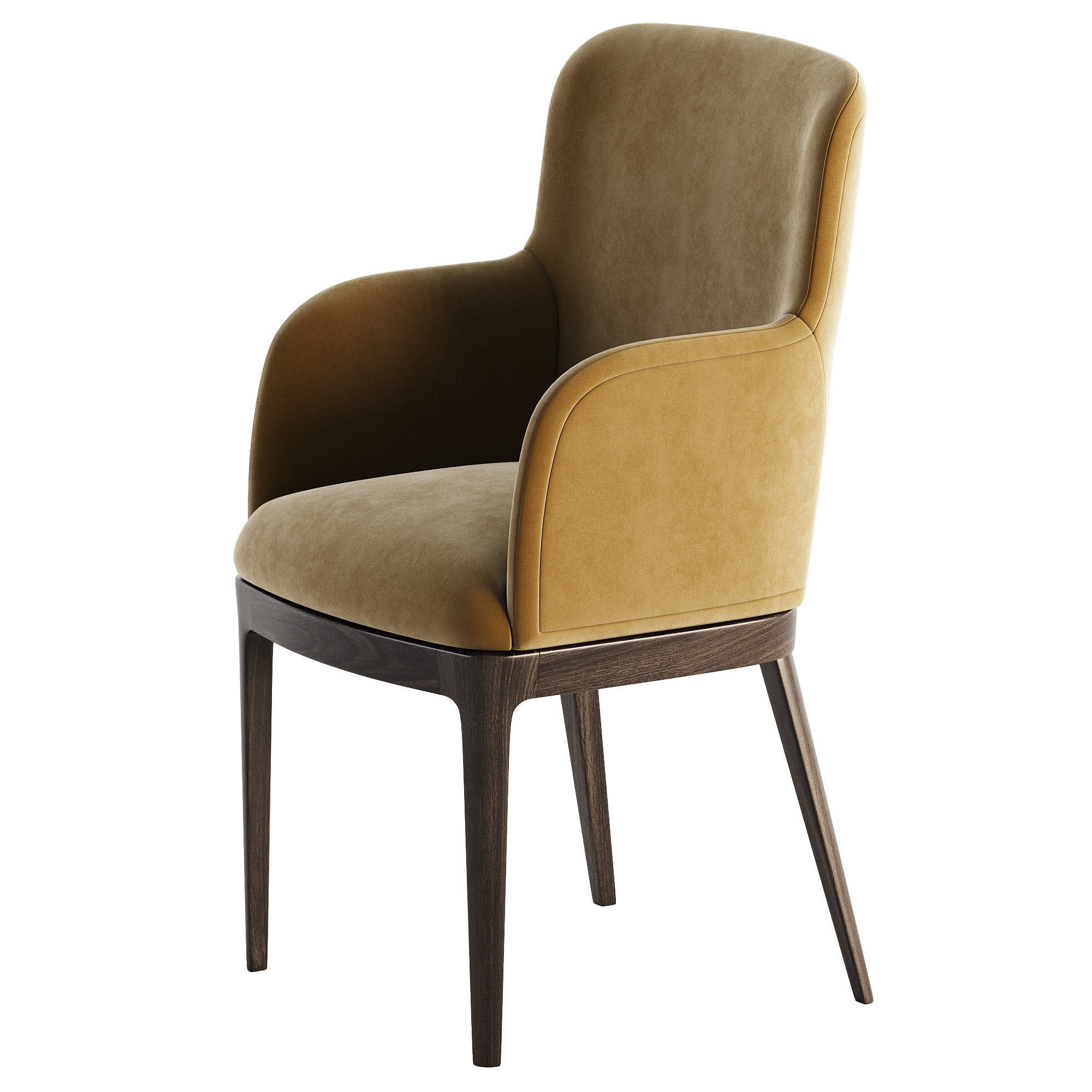 Margot Dining Chair Bontempi 3D model_5