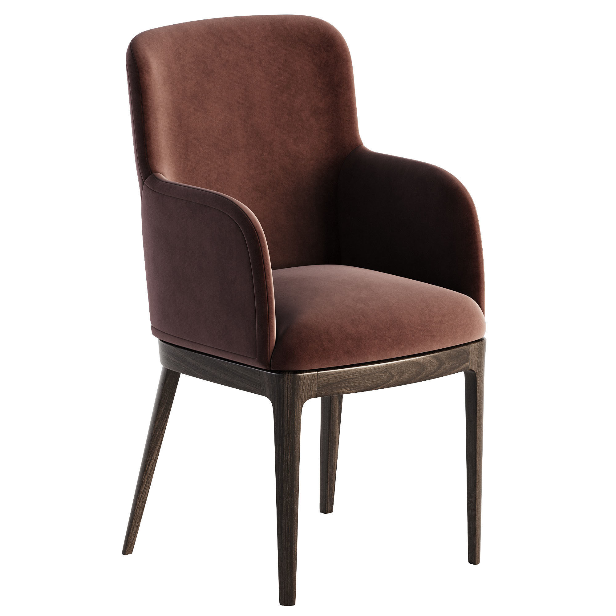 Margot Dining Chair Bontempi 3D model_3