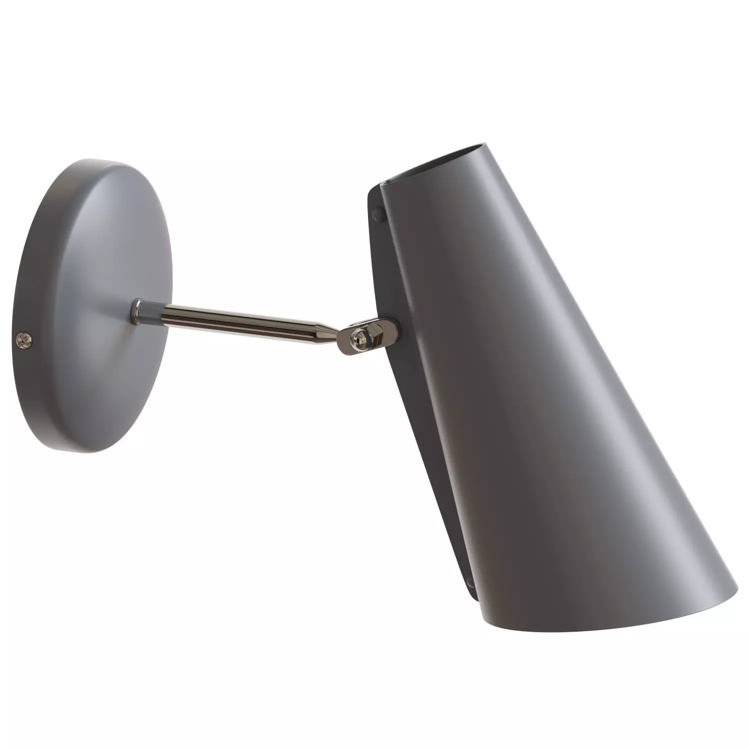 Birdy Short Arm Wall Lamp 3D model_0