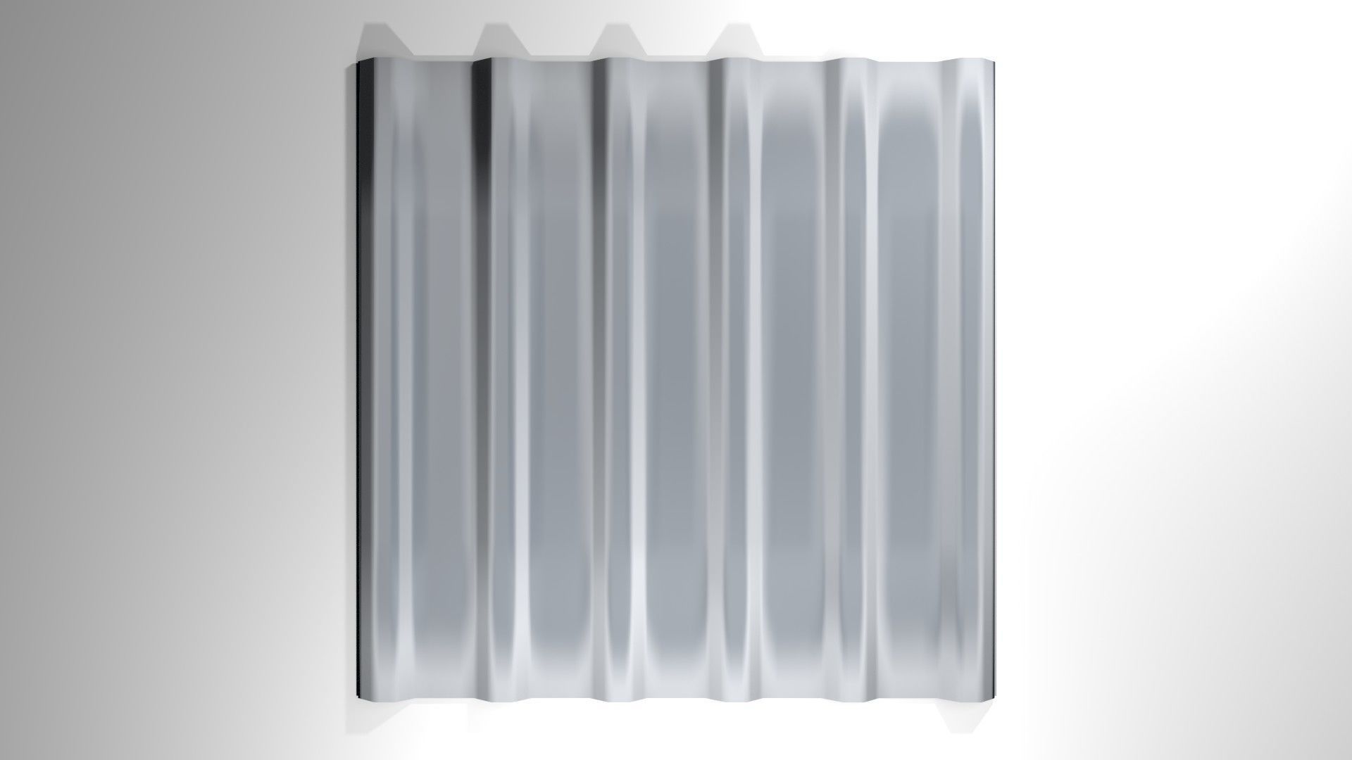 Roof Wall Profile 3D model_2