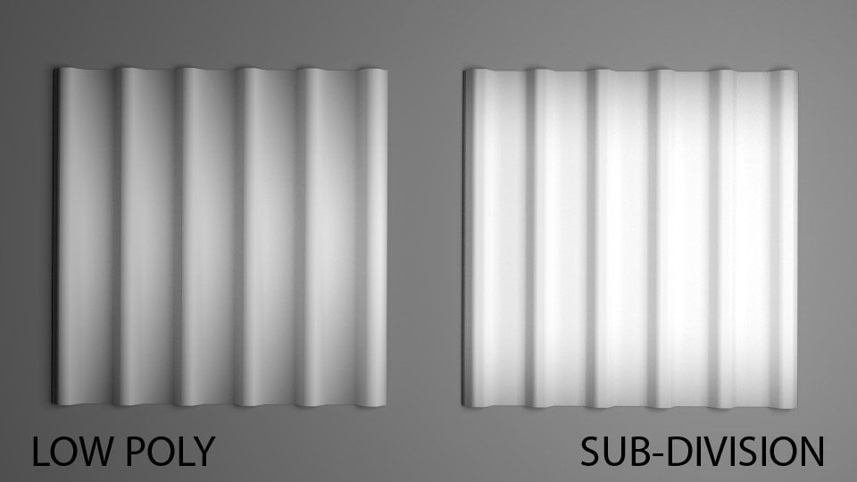 Roof Wall Profile 3D model_4
